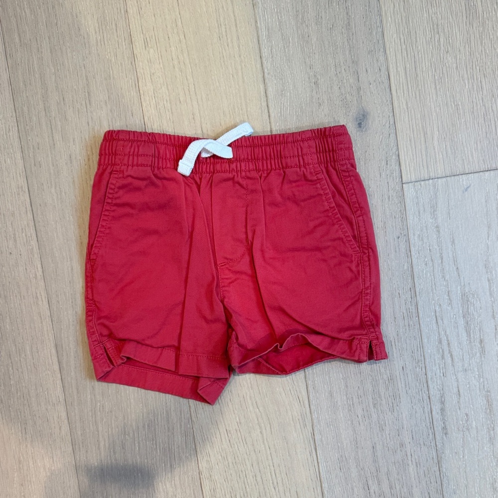 Vineyard Vines Kids Red Drawstring Shorts